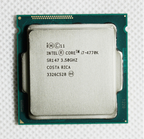 Procesador Intel Core i7 4770K SR147 3,5 GHz Quad-Core CPU de escritorio ► Foto 1/1