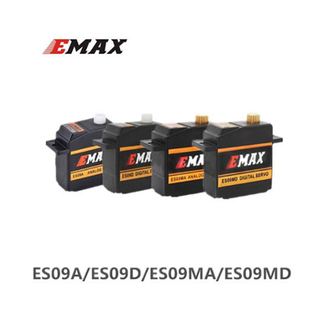 EMAX-Servo de doble rodamiento para helicópteros Trex 450 RC, 1 unidad, ES09A, ES09D, ES09MA, ES09MD ► Foto 1/5