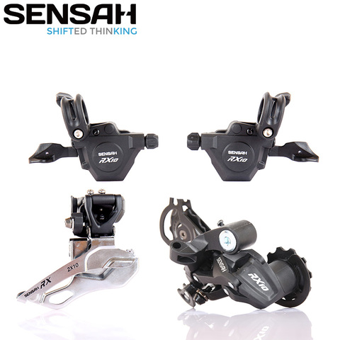 SENSAH RX10 2x1 0/3x10 10 10 10 velocidad desviadores de bicicleta Kit pequeño MTB grupo palanca de cambios bicicleta palanca frontal y trasera cambio ► Foto 1/6