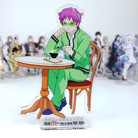 Anime Saiki Kusuo no Sainan Teruhashi Kokomi figura acrílica con soporte de escritorio decoración juguete de modelo de colección regalos de muñecas ► Foto 1/3