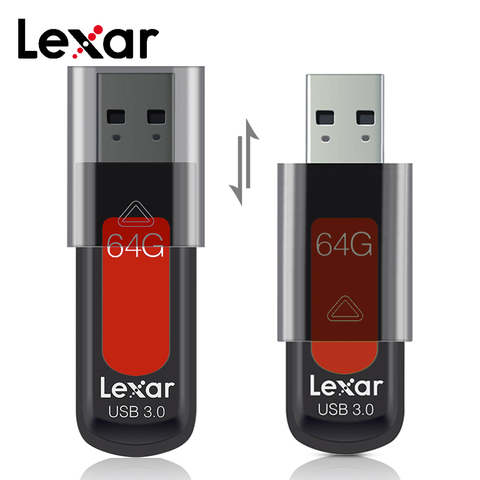 Lexar-unidad Flash JumpDrive S57 USB 3,0, 32GB, 64GB, 128GB, Pen Drive de 256GB, velocidad de lectura máxima de 150 M/s, dispositivo de lápiz de memoria en U ► Foto 1/6