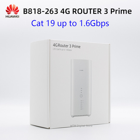 Huawei B818 4G Router 3 Prime LTE CAT19 Router B818-263 optus versión ► Foto 1/5