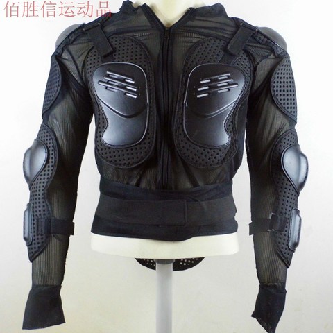 Chaqueta de motocicleta, campera con armadura de protección, protector trasero, cuerpo completo, ideal motocross y carreras, 2022 ► Foto 1/6