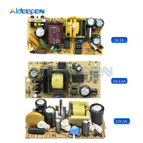 AC-DC 5V 2A 2000mA/5 V 2.5A/12 V 1A/5 V 600mA módulo de fuente de alimentación para reemplazar la reparación Placa de alimentación LED 110V 220V ► Foto 1/6