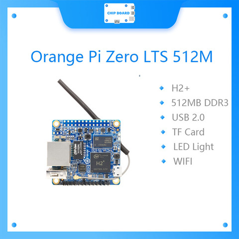 Orange Pi Zero LTS H2 +, cuatro núcleos, código abierto, 512MB ► Foto 1/6