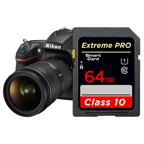 Tarjeta SD de 8GB, 16GB, 32GB, alta velocidad, Clase 10, 64GB, 128GB, 256GB, sd, SDHC/SDXC, tarjeta Flash usb para cámara ► Foto 1/6