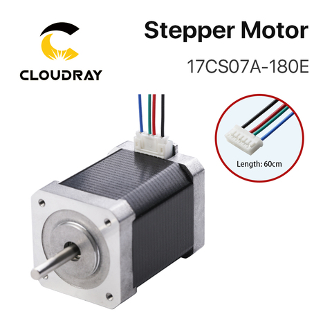 Motor paso a paso Nema17, 42mm, 2 fases, 71Ncm, 1,8a, con DuPont, 4 cables de plomo, 3D para impresora, CNC, XYZ ► Foto 1/6