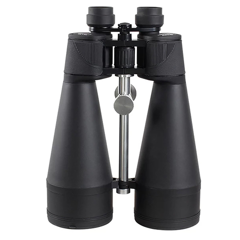 Binocular grande impermeable para exteriores, prismáticos negros HD con visión nocturna lll, para acampar y ver la luna, 20x80 ► Foto 1/6