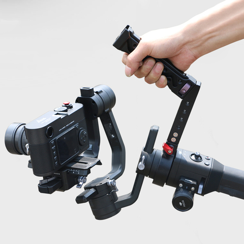 Empuñadura de cardán estabilizador para Dji Ronin S, mango de montaje manual, soporte abrazadera pedestal, tornillo de 1/4 pulgadas, accesorios de fotografía ► Foto 1/6