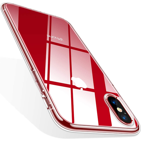 Funda de teléfono Original para Iphone X, Xs, Max, Xr, de silicona blanda y transparente, carcasa trasera completa para Iphone 10 2017 2022 ► Foto 1/6