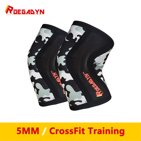 Fabricante de alta calidad de 5mm de neopreno impermeable elástica rodillera powerlifting wraps para crossfit ► Foto 1/6