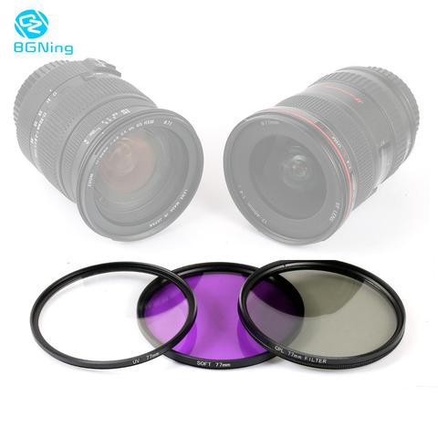 49mm 52mm 55mm 58mm 67mm 72mm, 77mm de la Lente de la Cámara filtro estrella Protector para Canon Nikon Sony FLD UV CPL Línea Estrella 8X filtro ► Foto 1/6