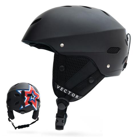 Casco con certificación CE para hombre y mujer, Snowboard, moto de nieve, esquí, adulto, a prueba de viento, monopatín, deportes de nieve, cascos, traje de gafas ► Foto 1/5