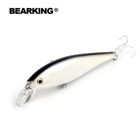 Bearking venta al por menor 2017 buenos Señuelos de Pesca minnow oso rey señuelos de calidad profesional 78mm/9,2g swimbait articulado cebo ► Foto 1/6