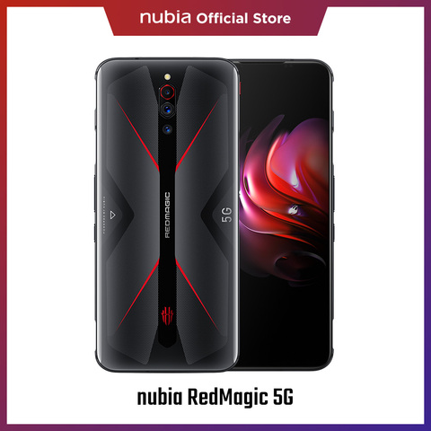 Nubia magia roja, 5G teléfono inteligente 144Hz 6,65 ″ pantalla Snapdragon 865 8GB RAM 5G 64MP Triple 4500mAh cámara de teléfono ► Foto 1/5