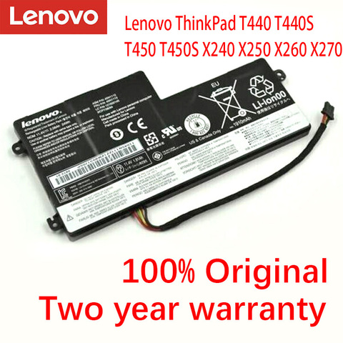 Lenovo ThinkPad T440 T440S T450 T450S X240 X250 X260 X270 45N1110 45N1111 45N1112 Original ordenador portátil battery11.1V 24WH ► Foto 1/6