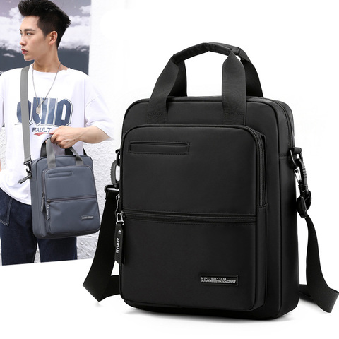 AOTIAN hombres bolso de hombro bolso de 13,3 