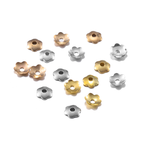 Lote de Mini espaciadores dorados de 4mm con forma de filigrana, accesorios para joyería DIY, lote de 1000 unidades ► Foto 1/6