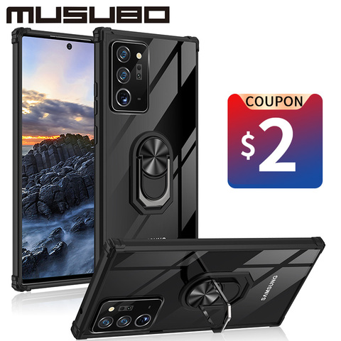 Musubo-Funda trasera transparente para Samsung Galaxy S30 PRO S20 S10 Lite S9 Plus, Note 20 Ultra S20 a71 A70 A51 A50 ► Foto 1/6