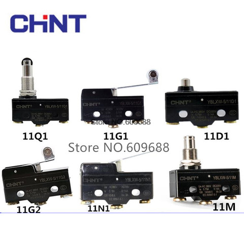 Chint, interruptor de límite Micro interruptor YBLXW-5/11Q1 YBLXW-5/11G2 YBLXW-5/11G1 YBLXW-5/11M YBLXW-5/11N1 YBLXW-5/11Q2 LXW5-11N1 Z-15GW-B ► Foto 1/1