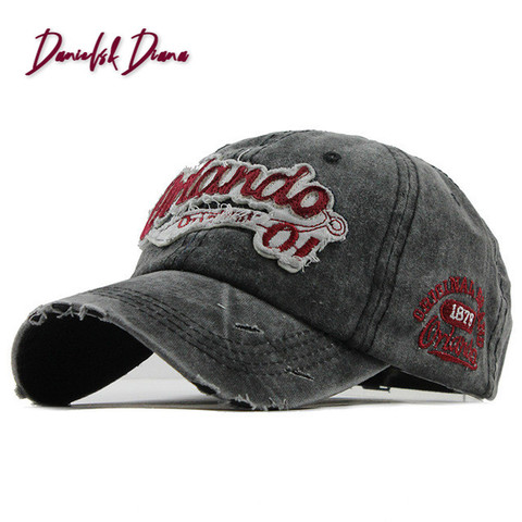 Gorras de béisbol con letras Gorras de Vintage hombre y mujer ► Foto 1/6