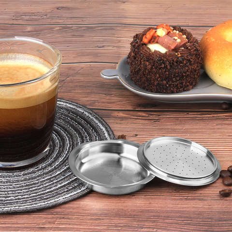 Cápsulas de café reutilizables para Philips Senseo, máquina de café ecológica, rellenable, para hacer Espresso ► Foto 1/1