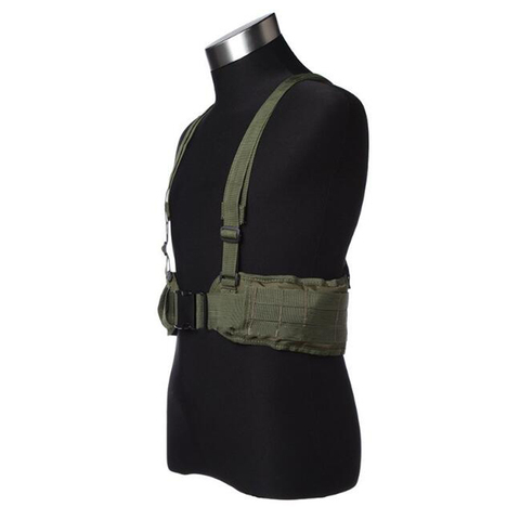 Cinturón táctico militar Molle especial 1000d para hombre, cinturón de nailon para caza, faja de combate práctica, suave y acolchada ajustable ► Foto 1/6