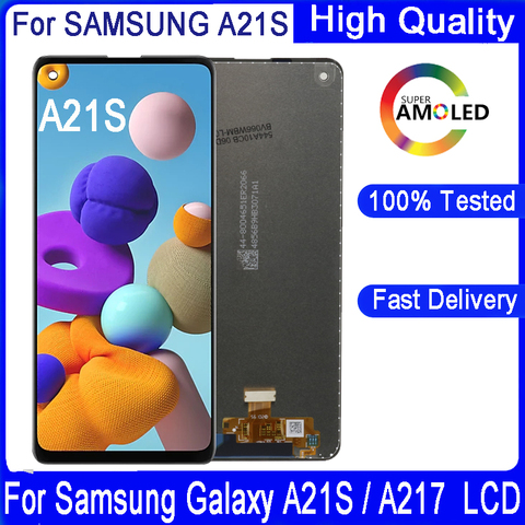 Pantalla LCD ORIGINAL de 6,5 pulgadas para SAMSUNG Galaxy A21s A217, montaje de digitalizador con pantalla táctil, SM-A217, A217F, A217DS ► Foto 1/6