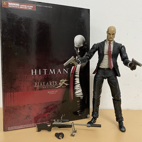 Playarts-figura de juego Hitman Codename 47 KAI, figuras en miniatura de juguete ► Foto 1/1