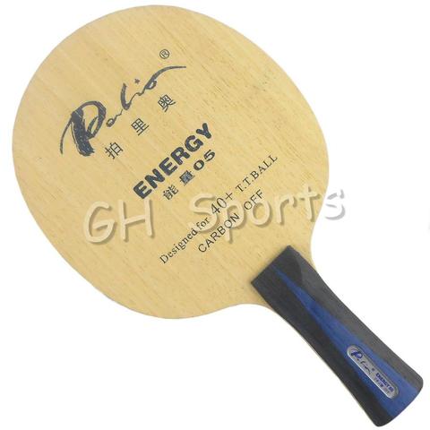 Palio ENERGY05 energía 05-05 3 de madera + 2 hoja de tenis de mesa de carbono para raqueta de ping-pong ► Foto 1/6