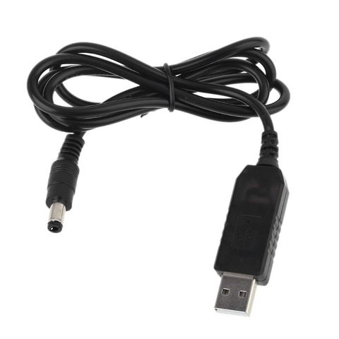 Cable de aumento de potencia QC 3,0 USB a DC, 12V, 1,5a, 5,5x2,1mm, para Router WiFi, tira LED y más dispositivos de 12V ► Foto 1/6