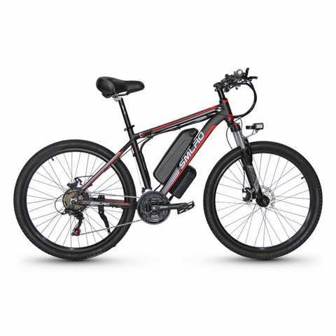 Bicicleta Eléctrica 48V1000W/500W bicicleta eléctrica MTB SMLRO 21 velocidad montaña adultas Ebike de 29 pulgadas batería de litio de bicicleta eléctrica bicicleta ayudar ► Foto 1/5