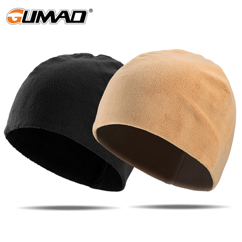 Térmica de invierno sombreros caliente gorra de Running deporte ciclismo Snowboard esquí bicicleta Stretch Super suave y liso de béisbol sombrero de las mujeres de los hombres ► Foto 1/6