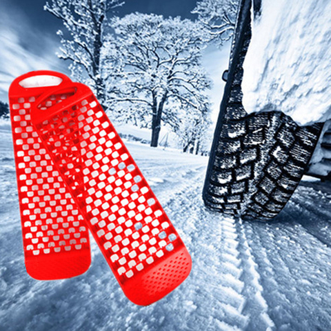 2 tableros de tracción antideslizantes para neumáticos de automóviles en barro arenoso nevado ► Foto 1/6