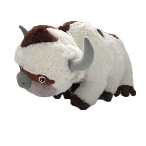 50 CM el último maestro aire recurso Appa Avatar animales de peluche muñeco de peluche vaca juguetes regalo Kawaii juguetes de peluche unicornio almohada juguete ► Foto 1/6