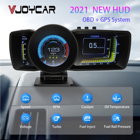 Vjoy Hawk 2,0-velocímetro inteligente para coche, sistema de alarma multifunción, OBD2, GPS ► Foto 1/6