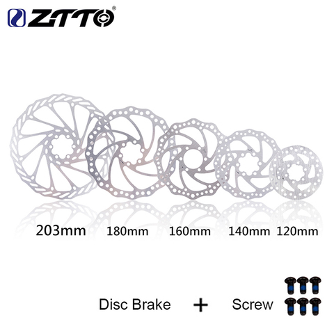 ZTTO-freno de disco de bicicleta, disco de Rotor de acero inoxidable G3 de 6 pulgadas, 120mm/140mm/160mm/180mm/203mm ► Foto 1/6