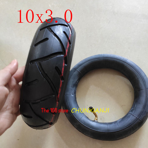 Cubierta de ruedas y cámara de recambio para patinete eléctrico KUGOO, neumático interior de 10x 3,0” y exterior de alto rendimiento de 10x 3,0”, para iScooter M4 PRO, Go karts ATV Quad Speedway ► Foto 1/6