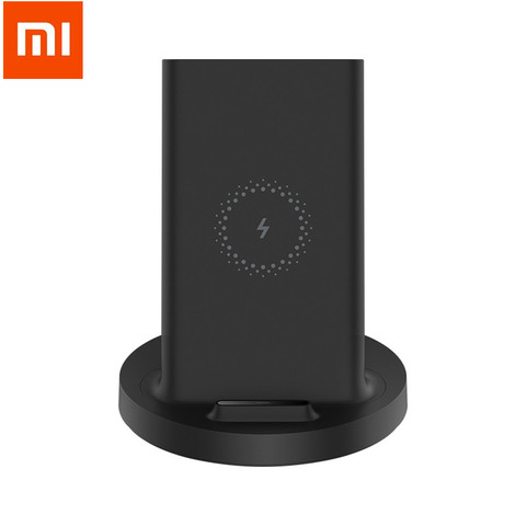 Xiaomi-cargador inalámbrico Vertical, 20W, Max, con carga Flash, Qi, Compatible con múltiples soportes de seguridad horizontales para teléfono inteligente ► Foto 1/6