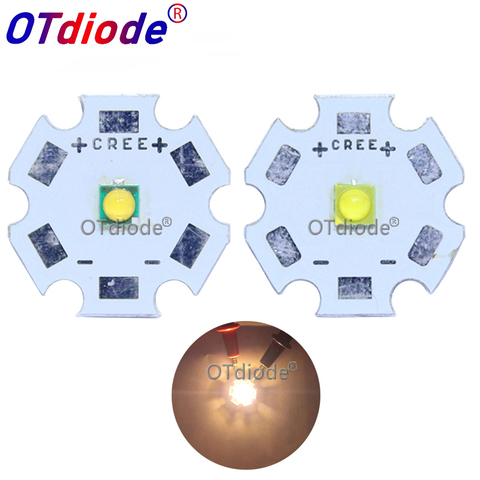 Chip de diodo LED de alta potencia TianDian 3535 SMD, emisor de luz, blanco cálido, 3000-3200K, en lugar de CREE XPE XP-E led, 3W, 10 Uds. ► Foto 1/6