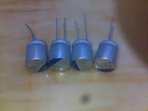 100 unids/lote CAPXON todos serie sólido condensador, condensador de polímero de DIP de capacitor con envío gratis ► Foto 1/4
