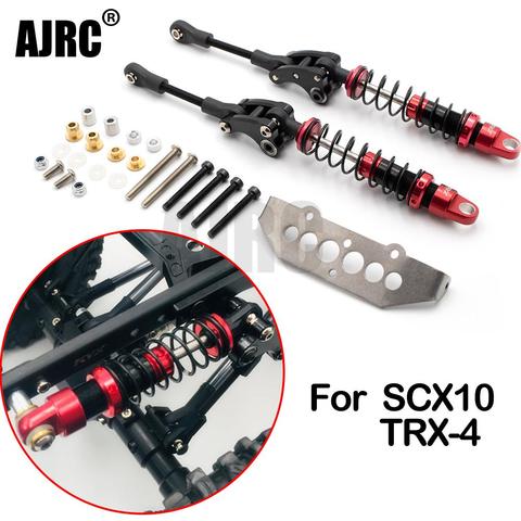 AJRC Racing-Juego de amortiguadores de Metal, pieza de actualización para coche trepador de control remoto Axial SCX10 II 90046 Traxxas TRX-4 TRX4 ► Foto 1/5