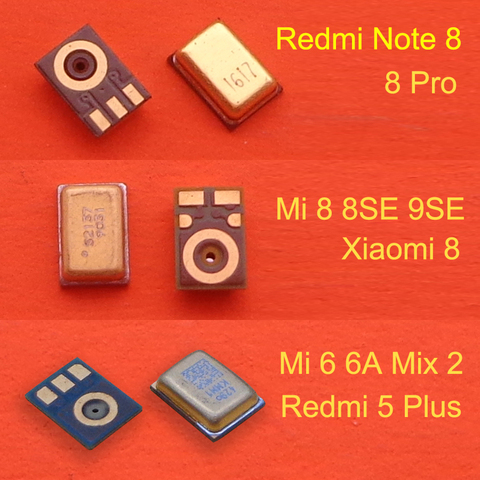 10 piezas para Xiaomi Redmi NOTE 8 PRO / Mi 6 8 8SE 9SE Mix 2 / Redmi 5 Plus micrófono transmisor micrófono altavoz para Huawei P20 ► Foto 1/4