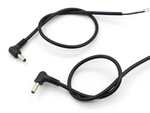 DC 3.5mmX1.3mm conector 3.5X1.35MM 18AWG CABLE de ángulo recto 90 grados enchufe de alimentación de CC con Cable ► Foto 1/4