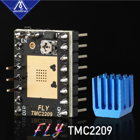 Controlador de Motor paso a paso Mellow Fly TMC2209, piezas de impresora 3D silenciosa, UART 2.8A, para placa Mini V1 de FLY-CDY, Rumba32, novedad ► Foto 1/6