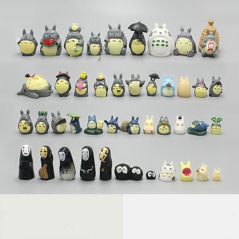 Hayao Miyazaki-figuras de acción de Chinchillas, modelo de decoraciones multiestilo DIY, figura coleccionable, juguetes para niños, decoración del hogar ► Foto 1/4