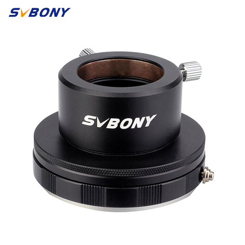 SVBONY-lente de cámara DSLR SV149, anillo adaptador de lente ocular para telescopio Canon DSLR de 1,25 pulgadas ► Foto 1/6