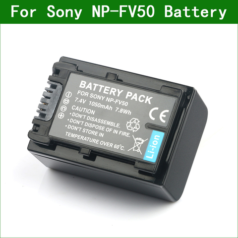 LANFULANG NP-FV50 NP FV50 NPFV50 Digital batería para Sony NP-FV30 NP-FV40 NP-FV70 NP-FV100 NP-FV50A NP-FV70A NP-FV100A ► Foto 1/6
