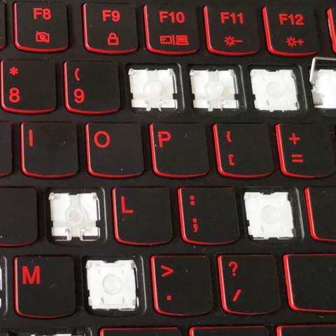 Tapa de tecla de repuesto, Clip de tijera y bisagra para teclado Lenovo 15 14 R720 Y7000 Y50 Y40 Y520 Y7000P Y50P-70 Y720 R720-15IKB ► Foto 1/3