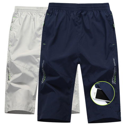 Pantalones cortos de Surf para hombre, Shorts de playa de talla grande, de secado rápido, corto delgado, para correr ► Foto 1/5